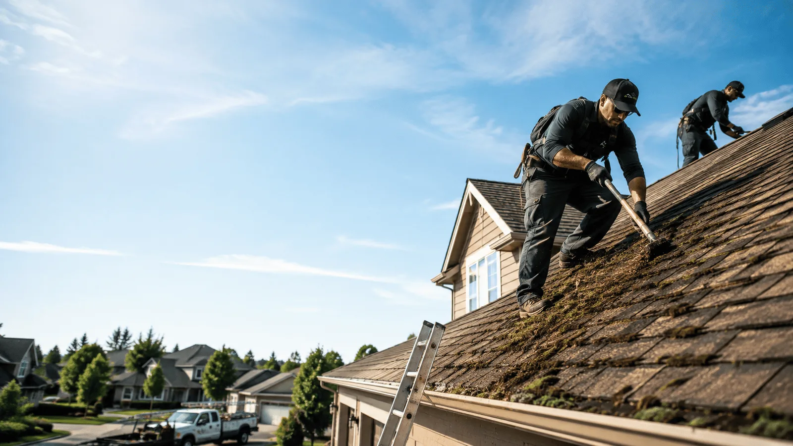 Roof Moss Removal in Stoystown, PA near me